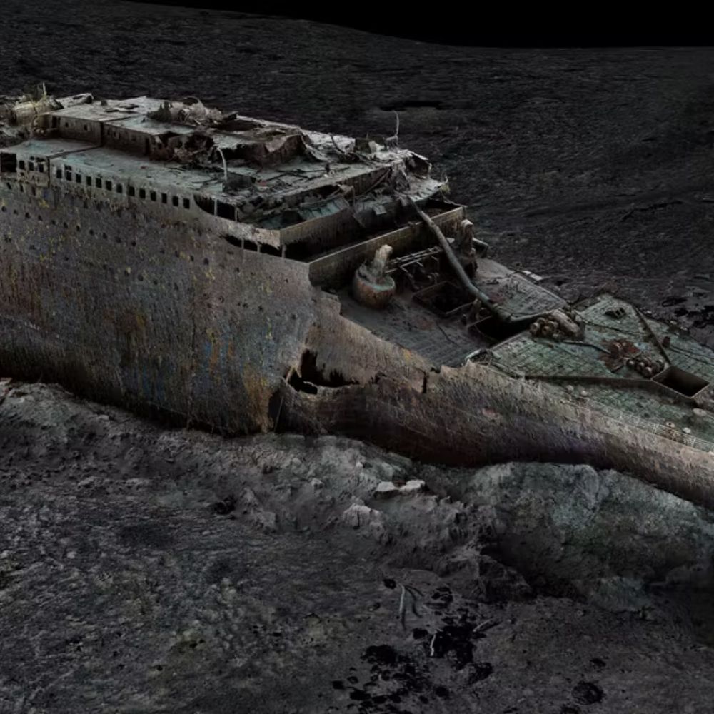 le role crucial du releve 3d dans letude de lepave du titanic Image