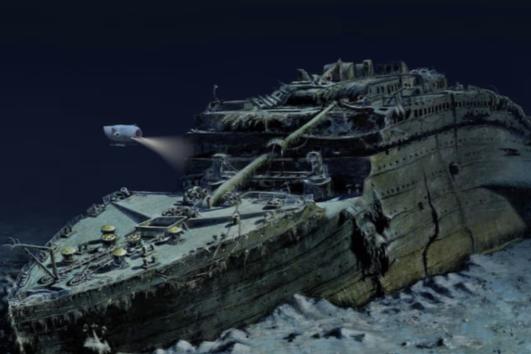 scan 3d titanic